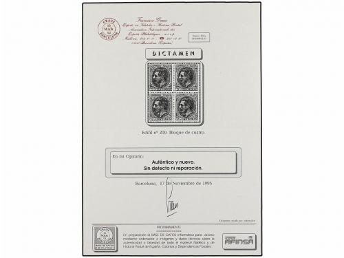 **/* ESPAÑA. Ed. 200, 210. 2 cts. negro y 15 cts. naranja. B