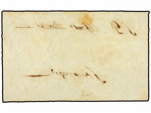 ✉ ESPAÑA. Ed. 6. 1851. FRONTAL circulado a TORRELAVEGA. 6 cu