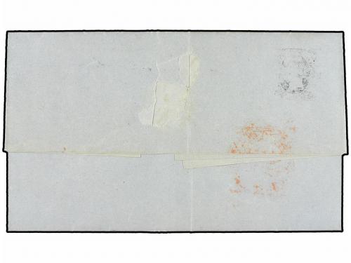 ¿ ESPAÑA. Ed. 6. 1851. MADRID a ARROYO DEL PUERTO. 6 cuartos