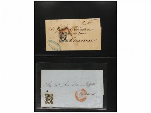 ° ¿ ESPAÑA. Ed. 6. 6 cuartos negro. Resto de colección con s