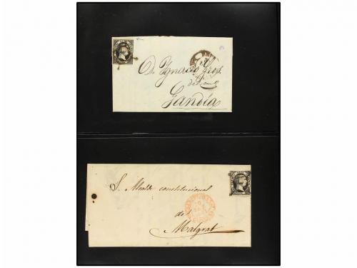 ° ¿ ESPAÑA. Ed. 6. 6 cuartos negro. Resto de colección con s