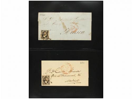 ° ¿ ESPAÑA. Ed. 6. 6 cuartos negro. Resto de colección con s