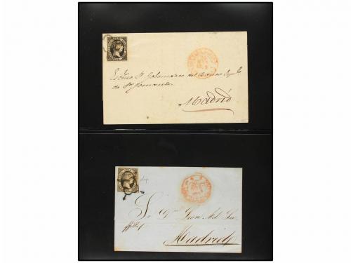 ° ¿ ESPAÑA. Ed. 6. 6 cuartos negro. Resto de colección con s