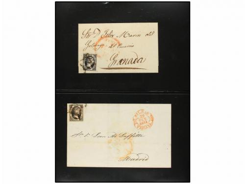 ° ¿ ESPAÑA. Ed. 6. 6 cuartos negro. Resto de colección con s