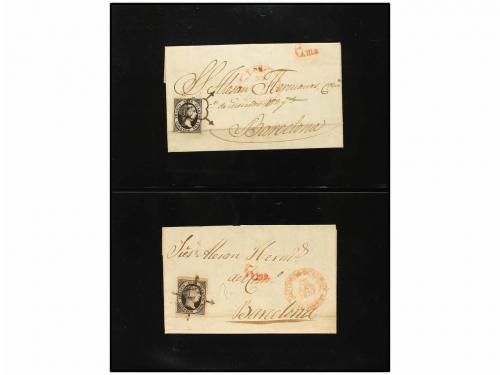 ° ¿ ESPAÑA. Ed. 6. 6 cuartos negro. Resto de colección con s