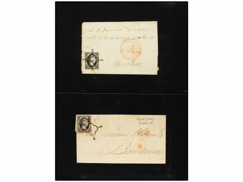 ° ¿ ESPAÑA. Ed. 6. 6 cuartos negro. Resto de colección con s