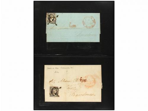 ° ¿ ESPAÑA. Ed. 6. 6 cuartos negro. Resto de colección con s