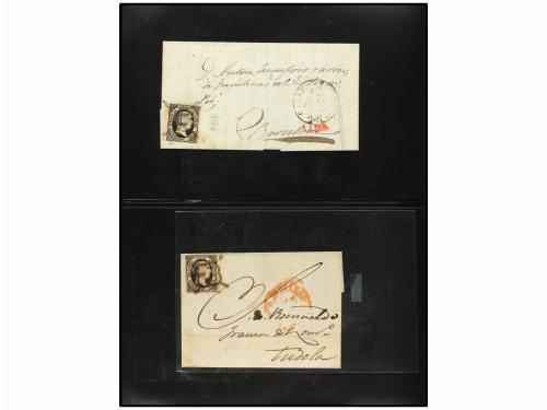 ° ¿ ESPAÑA. Ed. 6. 6 cuartos negro. Resto de colección con s