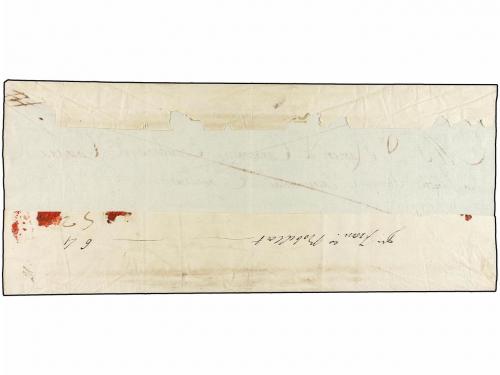 ¿ ESPAÑA: PREFILATELIA. 1816 (6 Junio). BARCELONA a MADRID.
