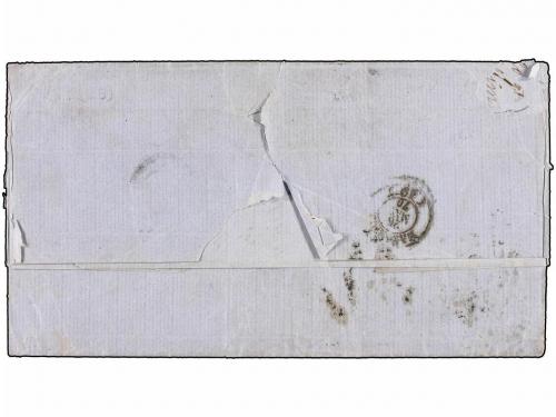 ¿ ESPAÑA. Ed. 107, 108, 109. 1870. BARCELONA a BUENOS AIRES.