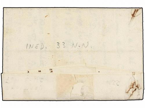 ¿ ESPAÑA: PREFILATELIA. 1767 (24 Marzo). BARCELONA a MARSELL