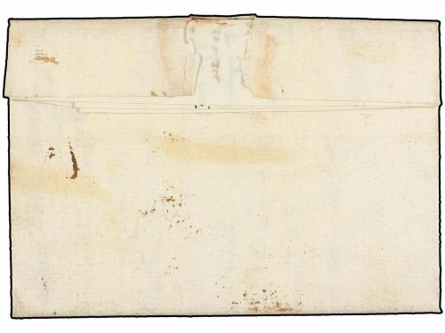 ¿ ESPAÑA: PREFILATELIA. 1773 (14 Diciembre). BARCELONA a MAR