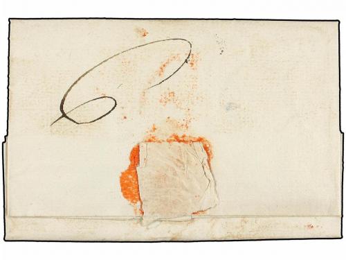 ✉ ESPAÑA: PREFILATELIA. 1829 (10 Octubre). BARCELONA a PUIGC