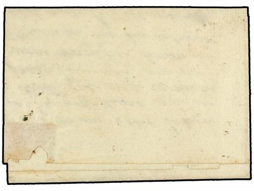 ✉ ESPAÑA. Ed. 6. 1851. CALDAS DE REIS a ORTIGOSA. 6 cuartos 