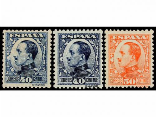 ** ESPAÑA. Ed. 490/98 + 497A. SERIE COMPLETA, más el 40 cts.