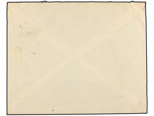 ¿ ESPAÑA. Ed. 592 (8). 1932. VALENCIA a SUIZA. 5 cts. negro