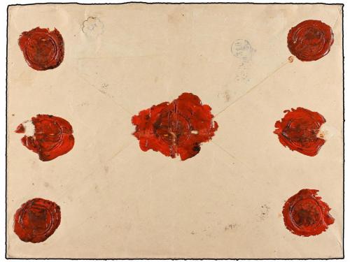 ¿ ESPAÑA. Ed. 349/62. 1927. MADRID a BRUSELAS (Bélgica). Ser