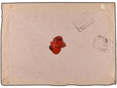 ¿ ESPAÑA. Ed. 290 (4). 1920. CASAS DEL CASTAÑAR (Cáceres) a