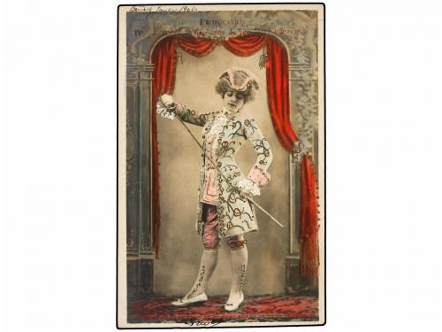 ✉ ESPAÑA. 1906. BARCELONA POSTAL EXPRESS. Tarjeta Postal cir