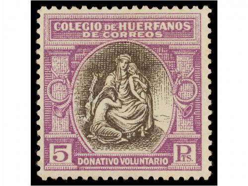 * ESPAÑA: BENEFICENCIA. Ed. B- 1/7. SERIE COMPLETA. RAROS. C