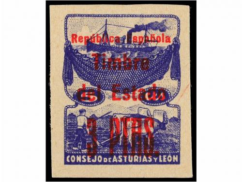 * ESPAÑA: ASTURIAS Y LEON. Ed. NE 1/5s. SERIE COMPLETA SIN D