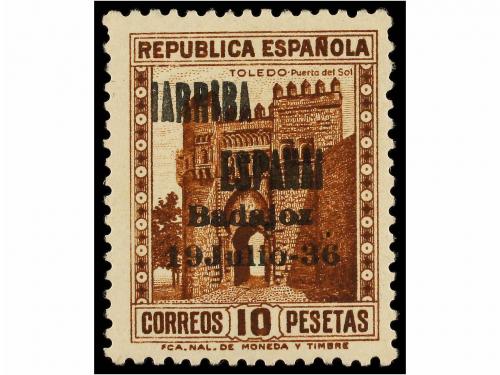 * ESPAÑA E. LOCALES PATRIOTICAS: BADAJOZ. Ed. 8/22. SERIE CO