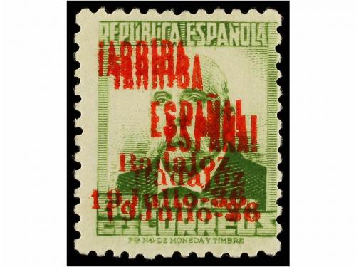 * ESPAÑA E. LOCALES PATRIOTICAS: BADAJOZ. Ed. 11A, 12/16hh.