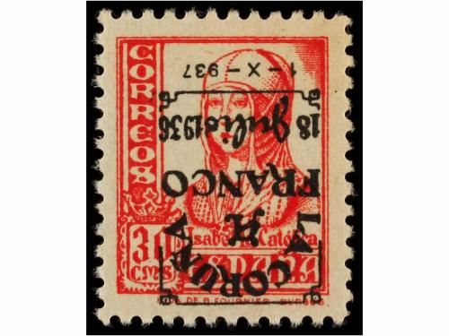 * ESPAÑA E. LOCALES PATRIOTICAS: CORUÑA. Ed. 1/8hi, 3hh. CIN