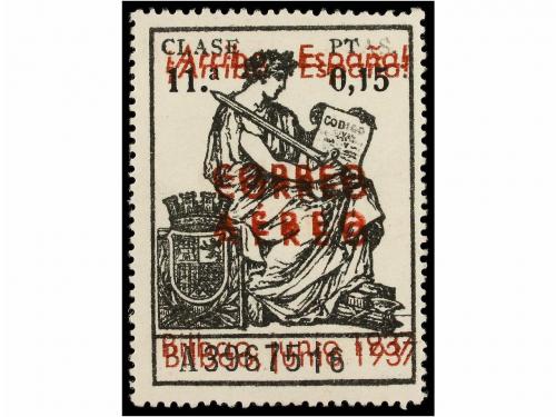 * ESPAÑA E. LOCALES PATRIOTICAS: BILBAO. Ed. 18A. 15 cts. ne