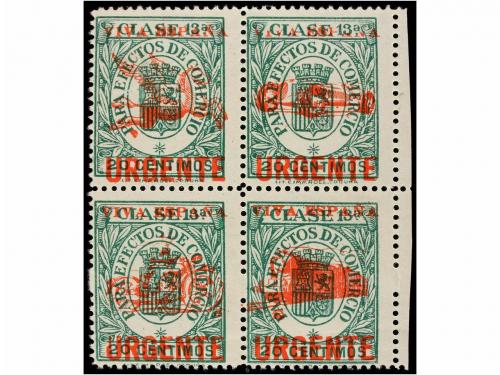 ** ESPAÑA E. LOCALES PATRIOTICAS: BURGOS. Ed. 83B, 87B. 20 c