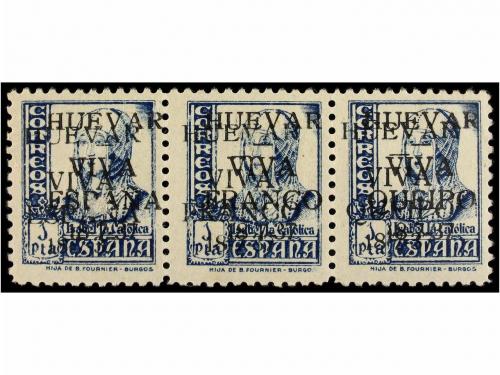 * ESPAÑA E. LOCALES PATRIOTICAS: HUEVAR. Ed. 47A/47Dhh. VALO