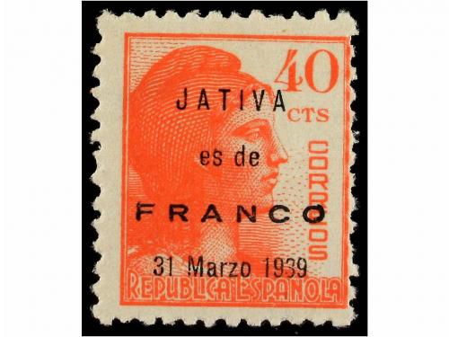 * ESPAÑA E. LOCALES PATRIOTICAS: JATIVA. Ed. 1/2. SERIE COMP