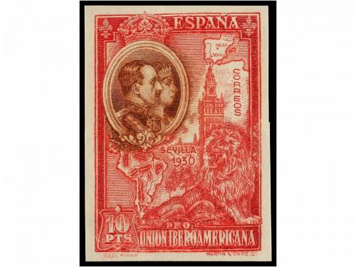 * ESPAÑA. Ed. 581cc. CAMBIOS DE COLOR. 10 pts. grabado. Seis