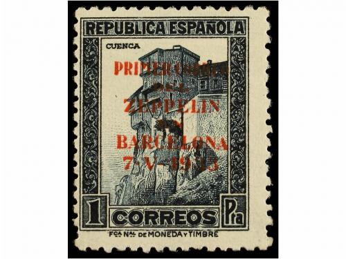 * ESPAÑA. Ed. 671, 672. 50 cts. naranja y 1 pta. gris. Habil