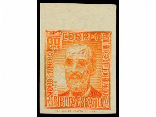 * ESPAÑA. Ed. 732/40. SERIE COMPLETA SIN DENTAR. Muy bonita.