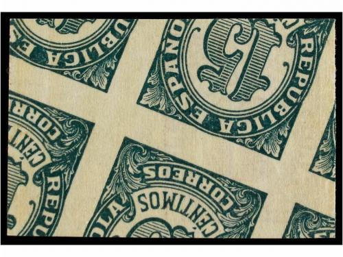 ** ESPAÑA. Ed. 745scc. CAMBIO DE COLOR. 15 cts. LILA ROJO si