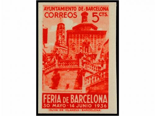 ** ESPAÑA: AYUNTAMIENTO DE BARCELONA. Ed. 14/18s. SERIE comp