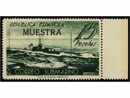 * ESPAÑA. Ed. 775/80M. SERIE COMPLETA. Habilitación MUESTRA.