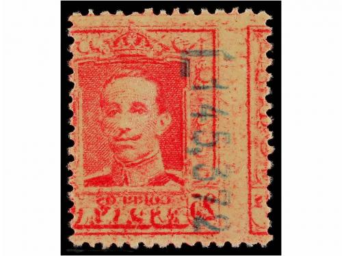 * ESPAÑA. Ed. 311, 315, 317. 5 cts., 15 cts. y 25 cts. CALCA