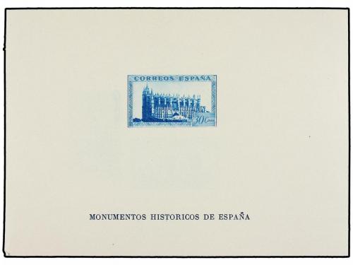 (*) ESPAÑA. Ed. 848. HB SIN DENTAR. FALTA LA IMPRESIÓN del s