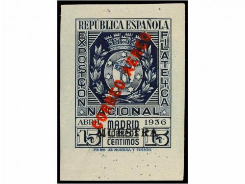 * ESPAÑA. Ed. 727/28M y 729/30M. SERIE COMPLETA correo y aér