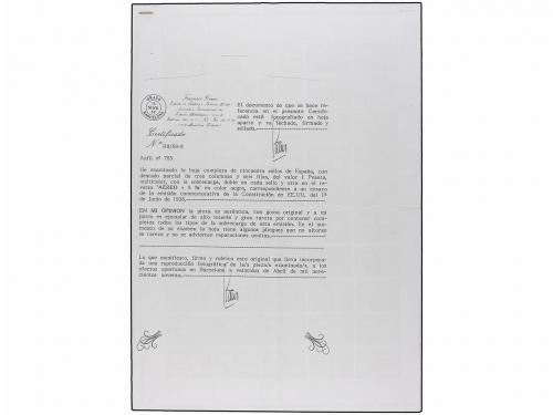 ** ESPAÑA. Ed. 765hrr. Aéreo + 5 pts. multicolor. SIN DENTAR