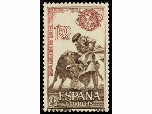 ** ESPAÑA. Ed. 1591. FERIA MUNDIAL DE NEW YORK. 1,50 pts. ca