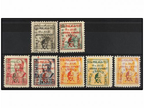 * ESPAÑA E. LOCALES PATRIOTICAS: MALAGA. Ed. 41/46hcc. CAMBI