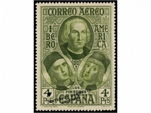 * ESPAÑA. Ed. 560/64ccaMT. CAMBIOS DE COLOR. Tres sellos con