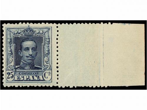 ** ESPAÑA. Ed. NE 23/24. NO EMITIDOS. Tipos I y II. Centraje