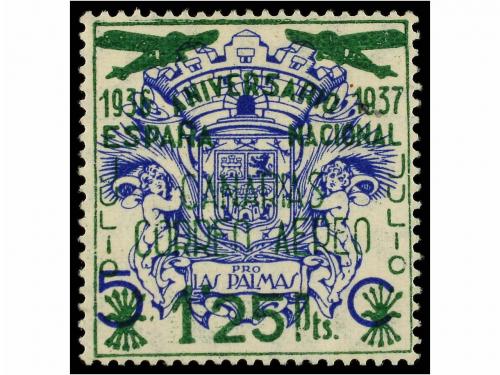 * ESPAÑA: CANARIAS. Ed. 32/33hcc. ERRORES DE COLOR. 80 cts.