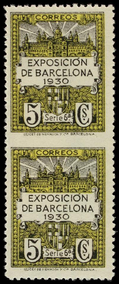 * ESPAÑA: AYUNTAMIENTO DE BARCELONA. Ed. 1, 4/6dsph. CUATRO 