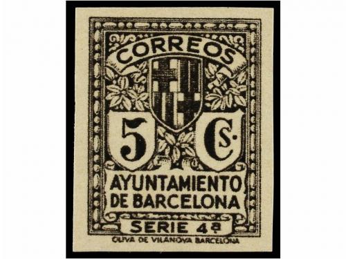 * ESPAÑA: AYUNTAMIENTO DE BARCELONA. Ed. 9/12eis. UNICOLORES
