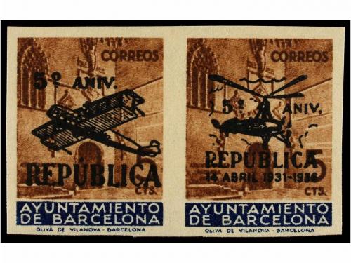 ** ESPAÑA: AYUNTAMIENTO DE BARCELONA. Ed. NE 17+18, NE 19+20